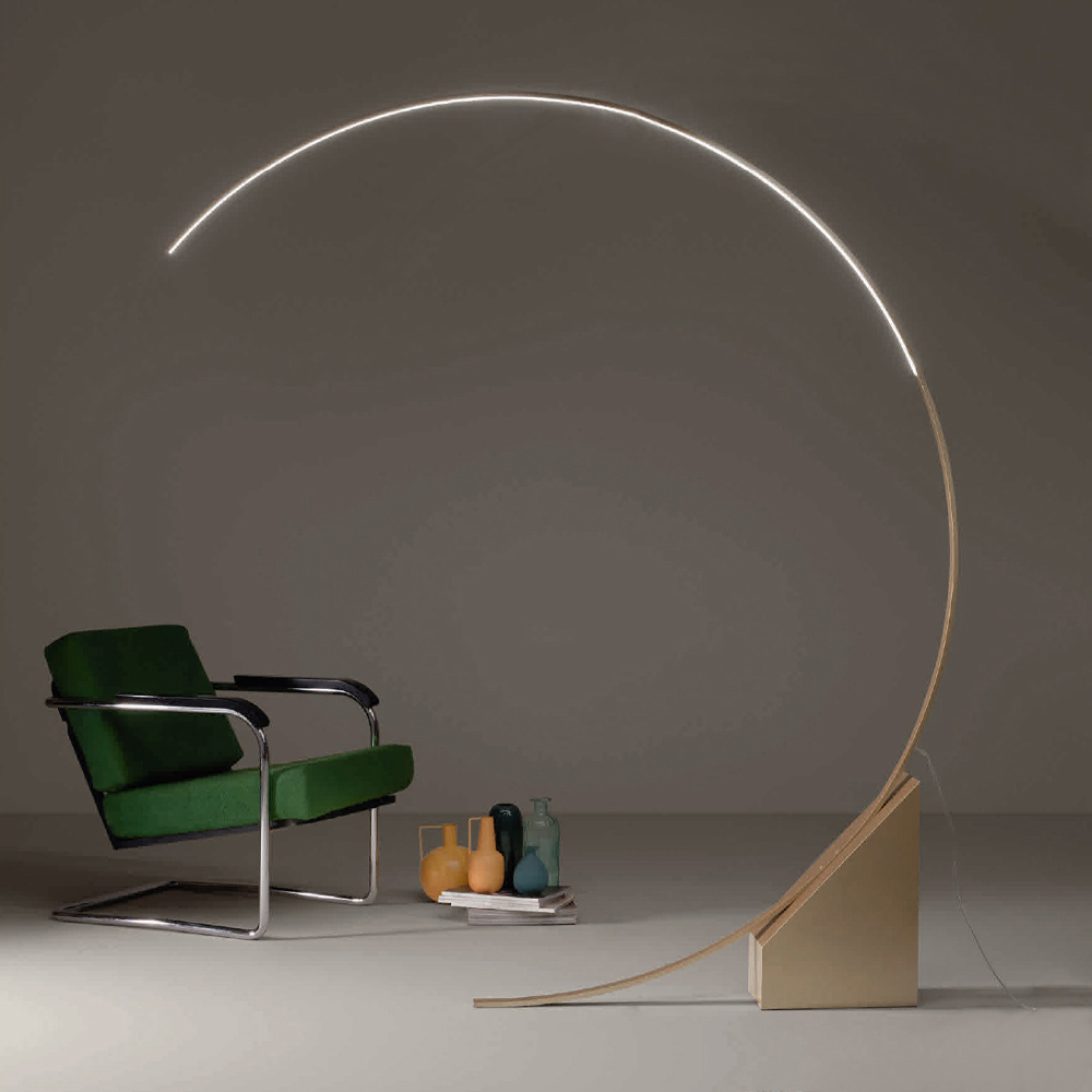 Lumisky Draadloze Vloerlamp STANDY H150cm - Metalen Voet, LED Meerkleurig Dimbaar Met Afstandsbediening