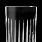12 Tumbler Highball-glazen in gedecoreerd Eco-kristal - Senzatempo Viadurini