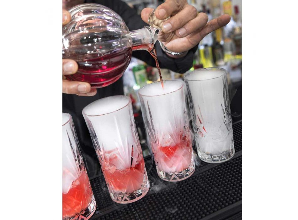 12 Tumbler Alto Longdrinkglazen voor Cocktail in Eco Crystal - Cantabile
