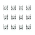 12 Vintage Design Tumbler-glazen van Eco Superior Sonorous Glass - Cantabile Viadurini