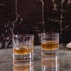 12 Glas Whisky of Water Luxe Modern Design in Kristal - Aritmie Viadurini