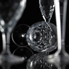 12 Bierglazen in Ecologisch Kristal Versierd Luxe Design - Titanioball Viadurini
