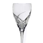 12 glazen voor witte wijn in ecologisch kristal luxe design - Montecristo Viadurini