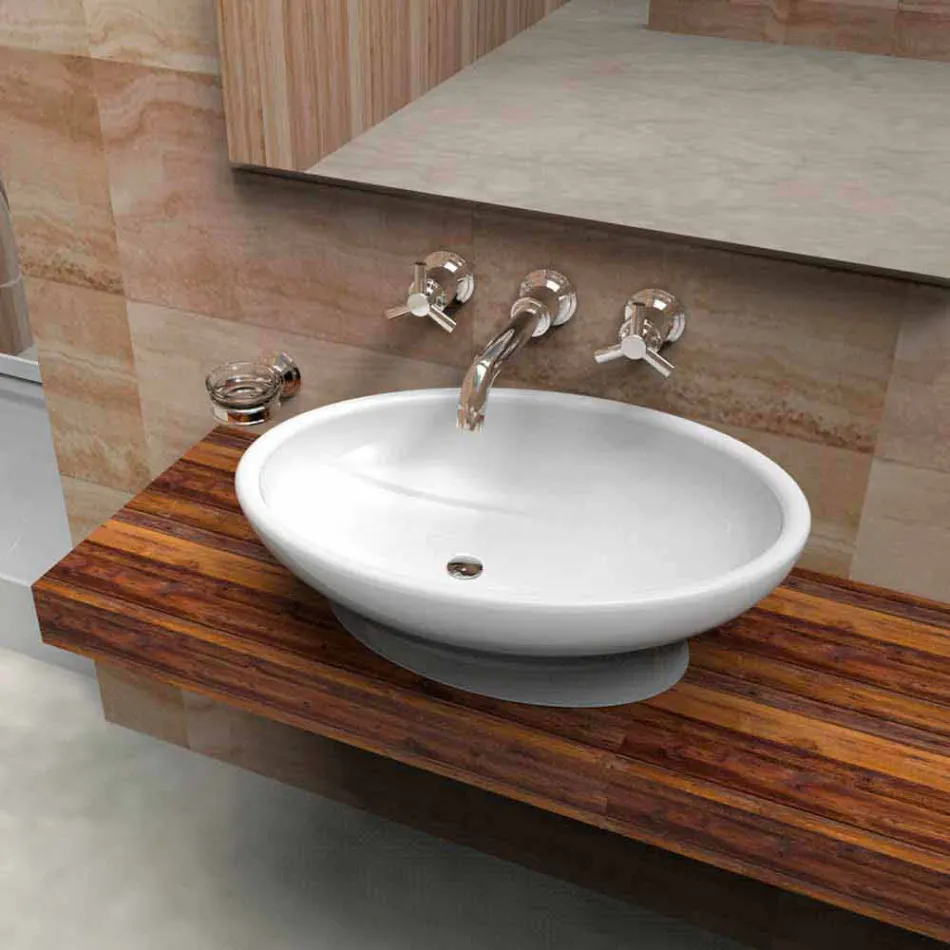 Bathroom Sink Design Egg Made in Italy Viadurini