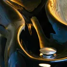 Goldline Modern Design Wastafel Made in Italy Viadurini