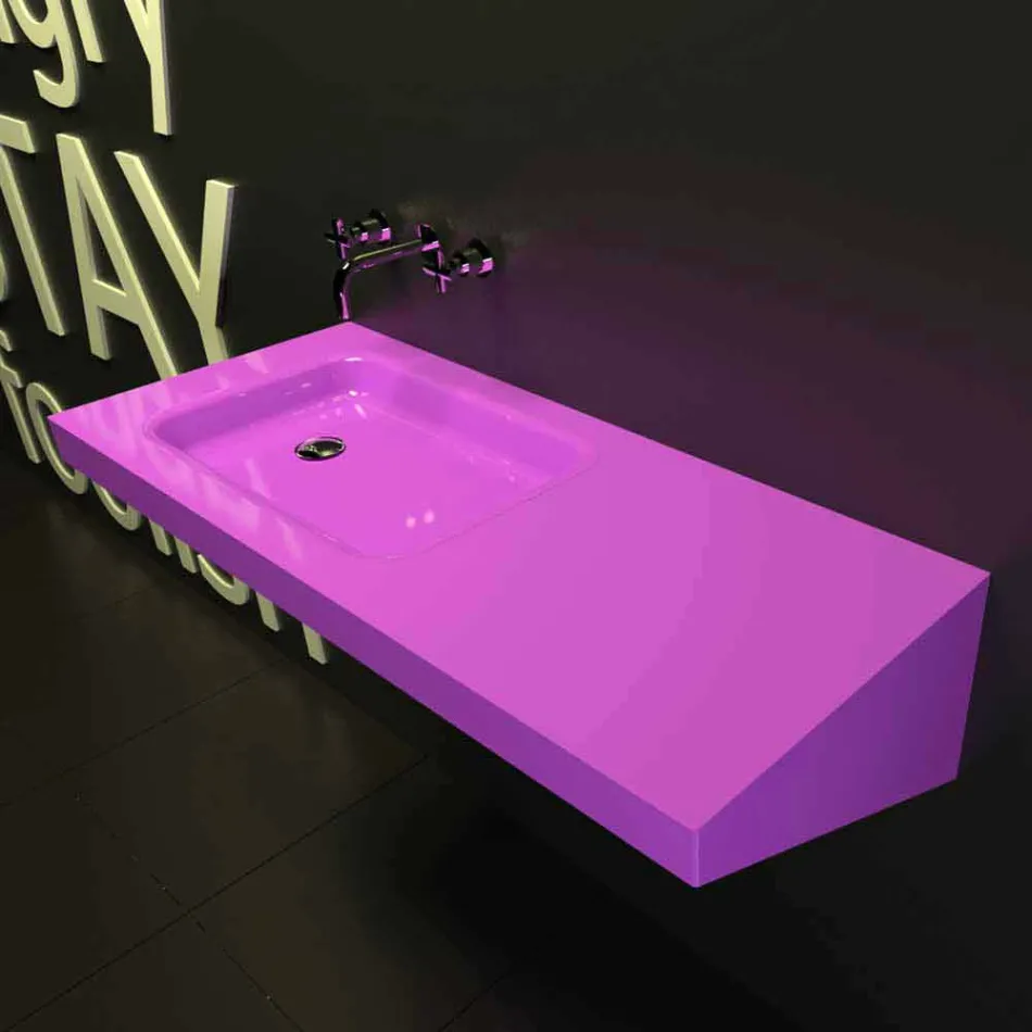 Bathroom Sink Saddled Made in Italy Viadurini