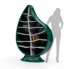 Chlorofyl moderne boekenkast gemaakt in Italië Viadurini