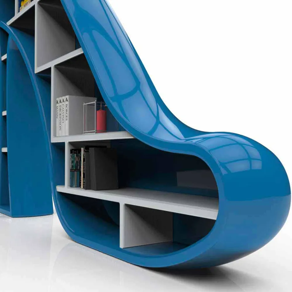 Boekenkast Design Lady Made in Italy Viadurini