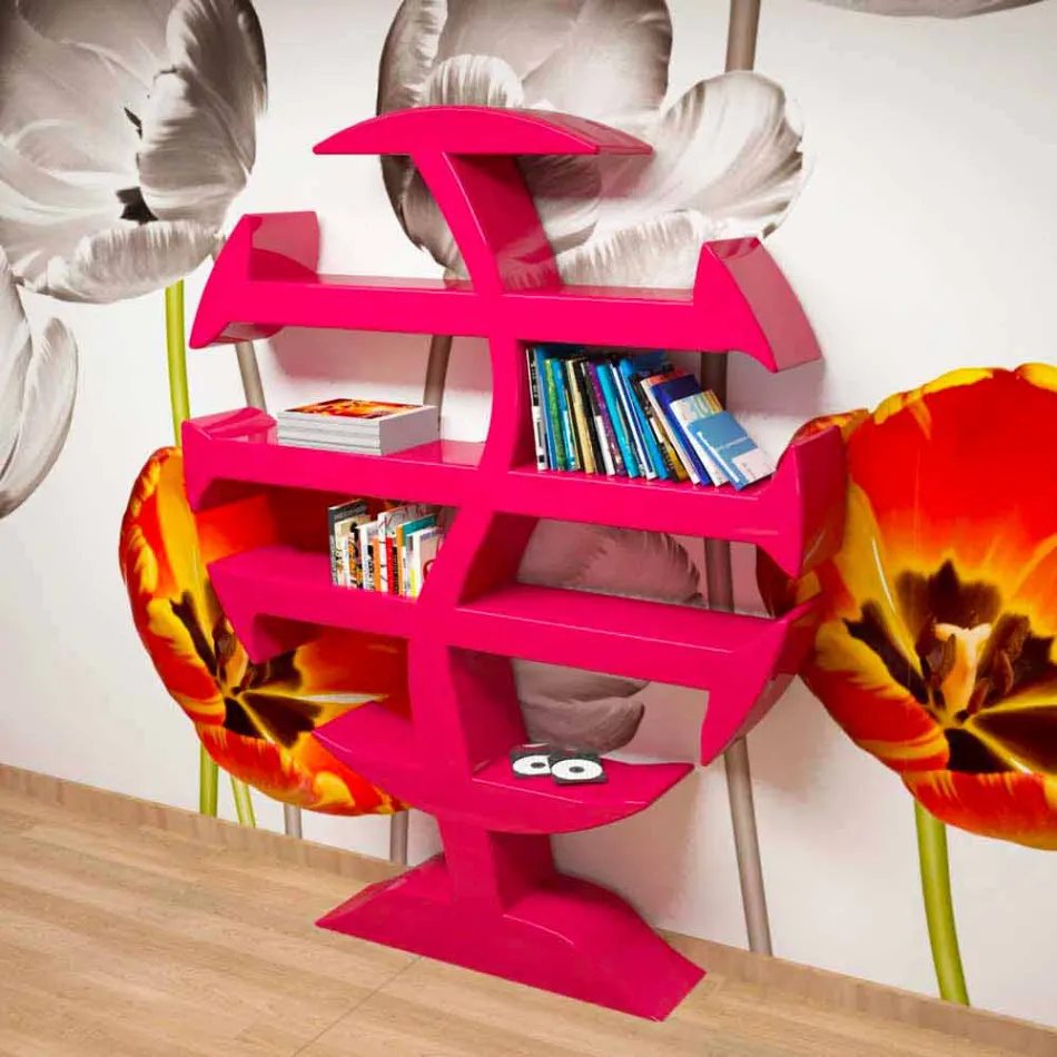 Ontwerp Stevenson Bookshelf Made in Italy Viadurini