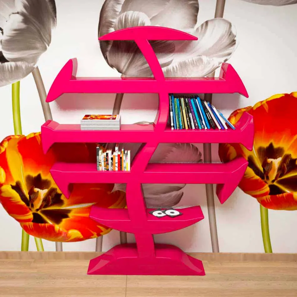 Ontwerp Stevenson Bookshelf Made in Italy Viadurini
