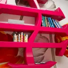 Ontwerp Stevenson Bookshelf Made in Italy Viadurini