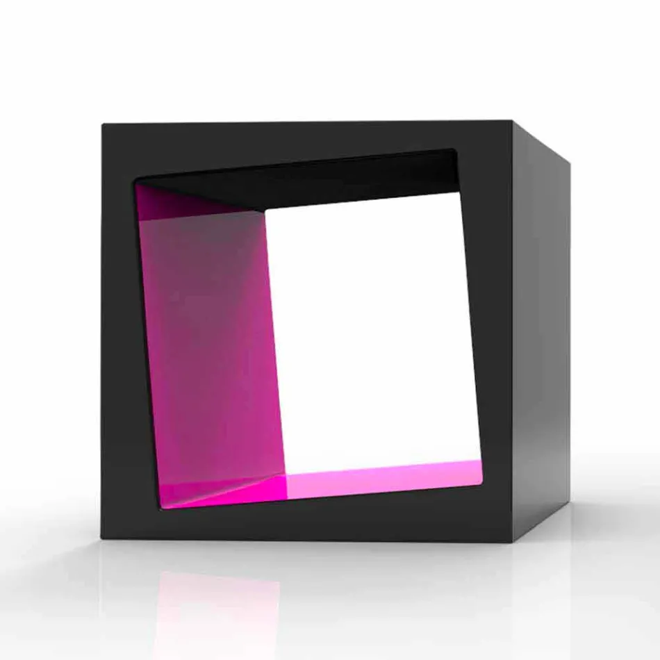 Plank Modern ontwerp Kubo gemaakt in Italië Viadurini