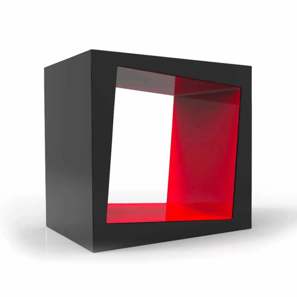 Plank Modern ontwerp Kubo gemaakt in Italië Viadurini