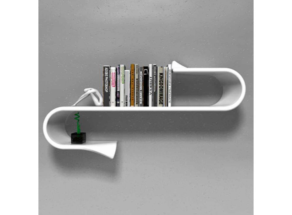 Modern Design Shelf Waveshelf Made in Italy Viadurini
