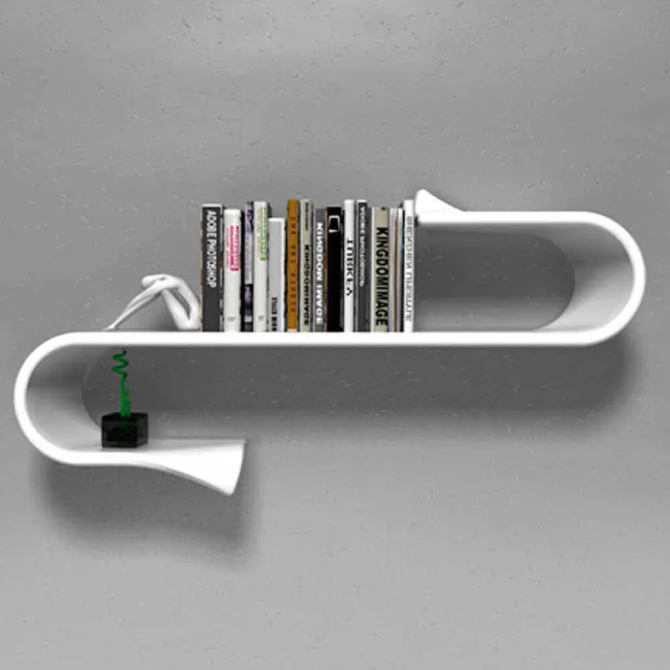 Modern Design Shelf Waveshelf Made in Italy Viadurini