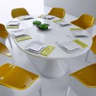 Desk Office Design Lunchtafel gemaakt in Italië Viadurini