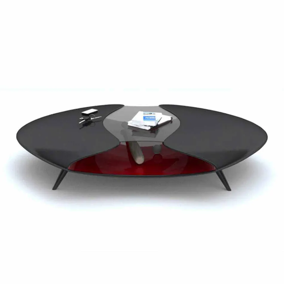 Buitenaardse design salontafel gemaakt in Italië Viadurini