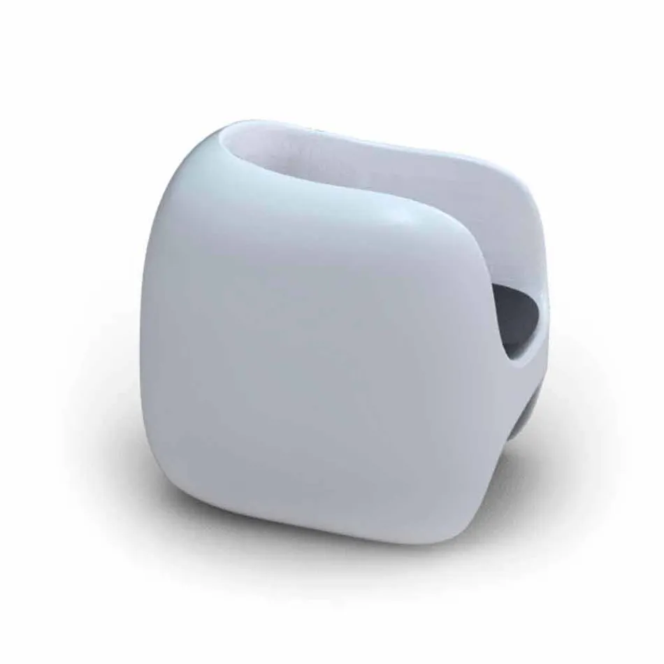 Modern design fauteuil Apple gemaakt in Italië Viadurini