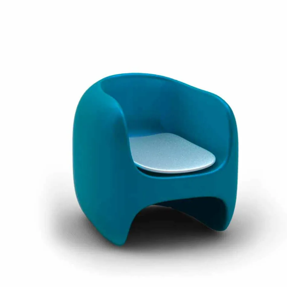 Modern design fauteuil Apple gemaakt in Italië Viadurini