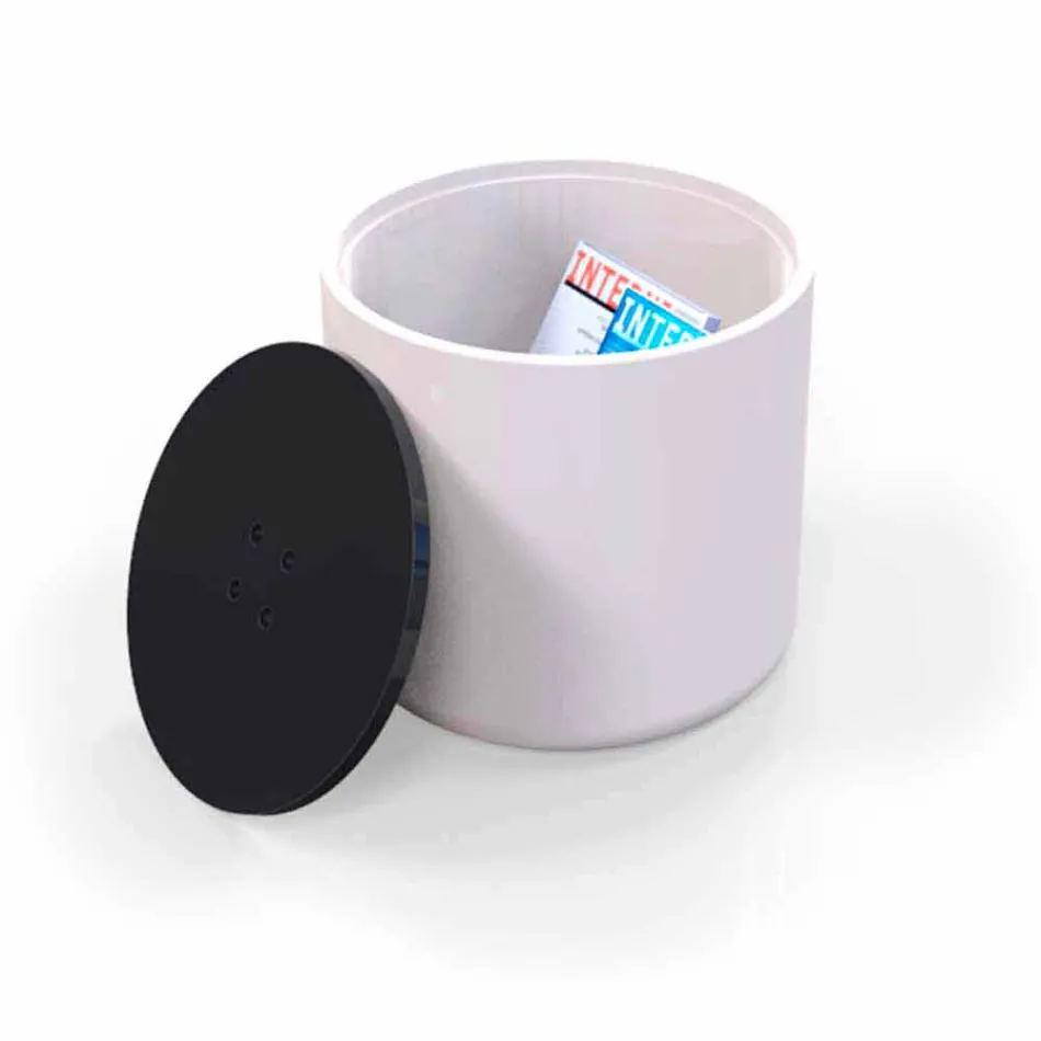 Design Button Poef / Koffietafel Gemaakt in Italië Viadurini