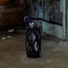 Paraplubak Modern Design Coulee Made in Italië Viadurini