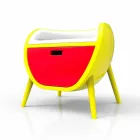 Modern nachtkastje Design Gauche Gemaakt in Italië Viadurini