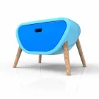 Modern nachtkastje Design Little Gauche Gemaakt in Italië Viadurini