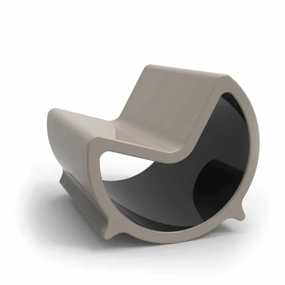 2-zits schommelbankontwerp Moon Made in Italy Viadurini