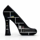 Boekenkast Design Lady Made in Italy Viadurini
