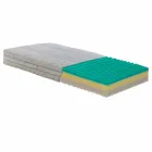 Matras Dubbele boxspring Bio Up Memory Viadurini