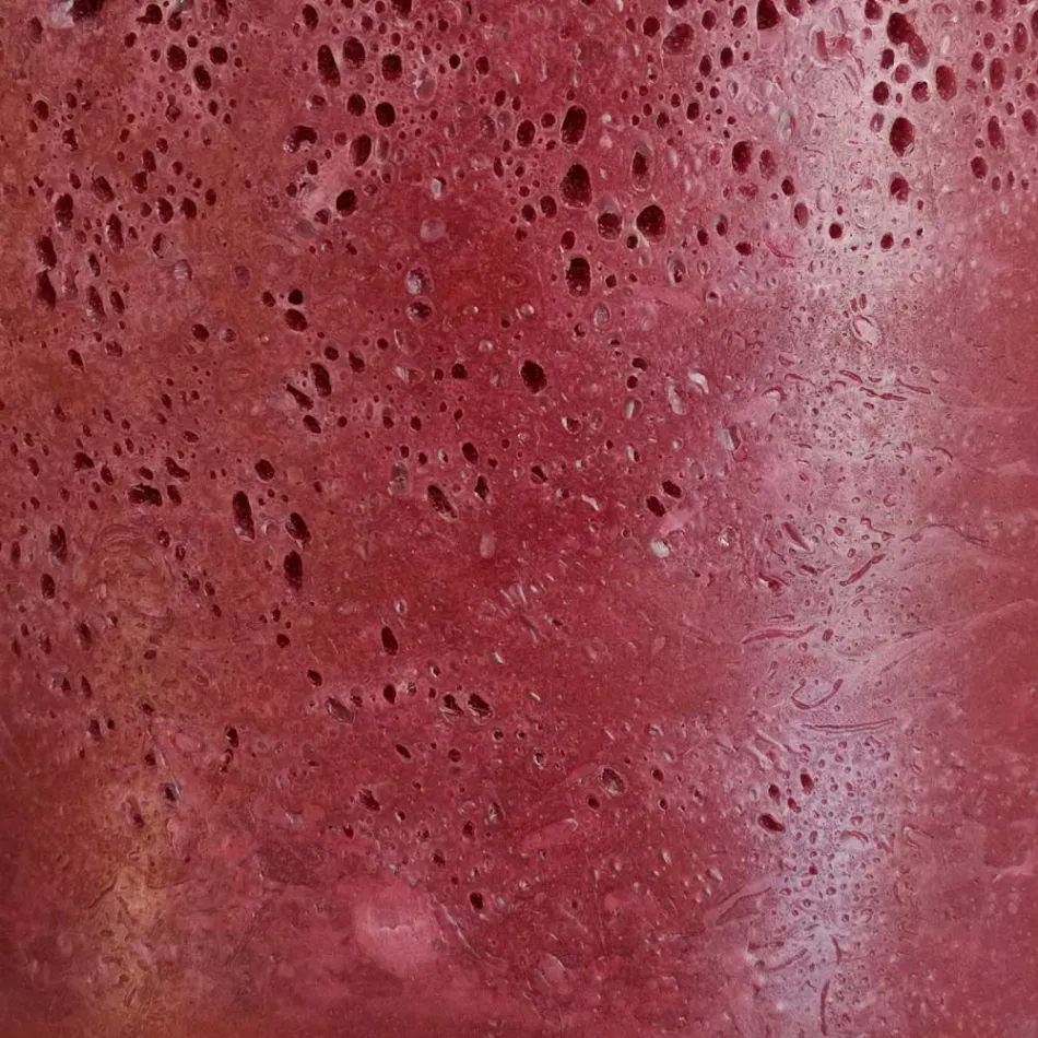 2 vierkante kaarsen van verschillende maten in was, gemaakt in Italië - Adelle Viadurini