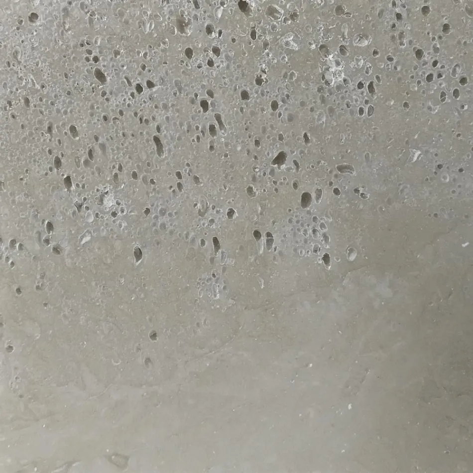 2 vierkante kaarsen van verschillende maten in was, gemaakt in Italië - Adelle Viadurini