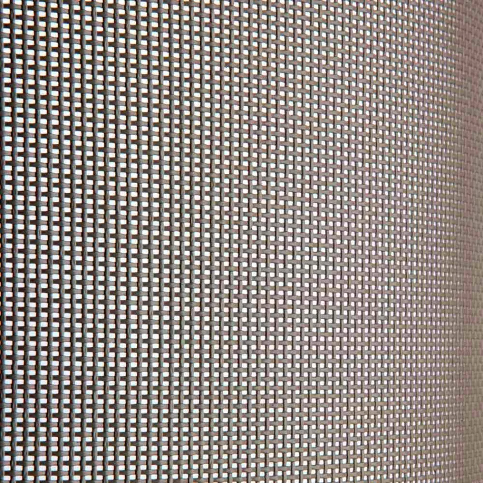 2 stapelbare chaise longues voor buiten van metaal en stof Made in Italy - Perlo Viadurini