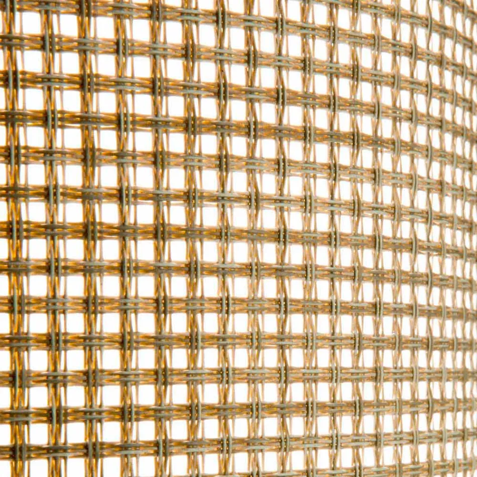 2 stapelbare chaise longues voor buiten van metaal en stof Made in Italy - Perlo Viadurini