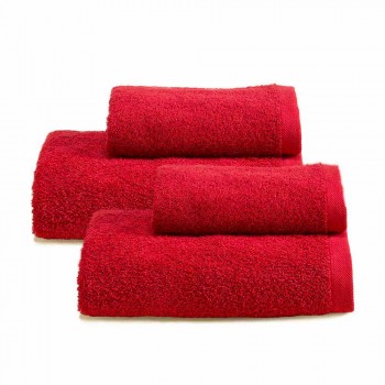 2 paar badhanddoeken Gekleurd servies in katoen Spguna - Vuitton