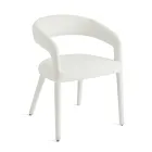 2 Gestoffeerde fauteuils in bouclé-stof met bekleed frame - Domenica Viadurini