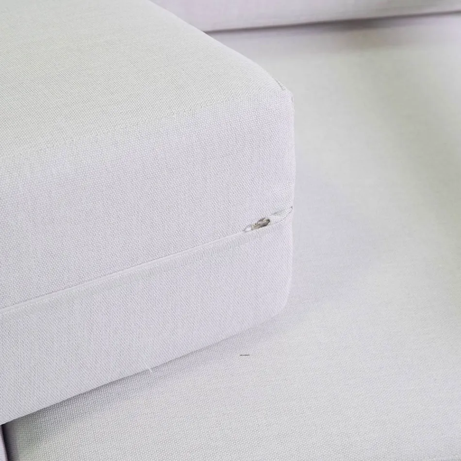 2 Fauteuils met Aluminium Tafel met Thermo-Transfer Hout Effect - Camper Viadurini