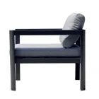 2 Buitenstoelen in Aluminium en Polyester Kussens - Mickey Mouse Viadurini