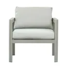 2 Buitenstoelen in Aluminium en Polyester Kussens - Mickey Mouse Viadurini