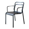 2 fauteuils voor binnen en buiten van 100% gerecycled aluminium in verschillende kleuren - Drink