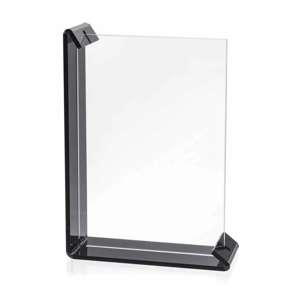 2 Fotolijst met meerdere tafels in gekleurd plexiglas of met hout - Menelao Viadurini