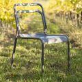 2 binnen- en buitenstoelen van 100% gerecycled aluminium in verschillende kleuren - Drink