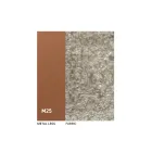 2 Binnenstoelen van metaal met Bliss stoffen zitting - Avenia Viadurini