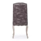 2 Eetkamerstoelen met gestoffeerde en gestoffeerde zitting Homemotion - Mania Viadurini