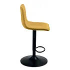 2 woonkamerstoelen met gestoffeerde zittingen in verschillende kleuren - Impeto Viadurini