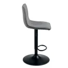 2 woonkamerstoelen met gestoffeerde zittingen in verschillende kleuren - Impeto Viadurini