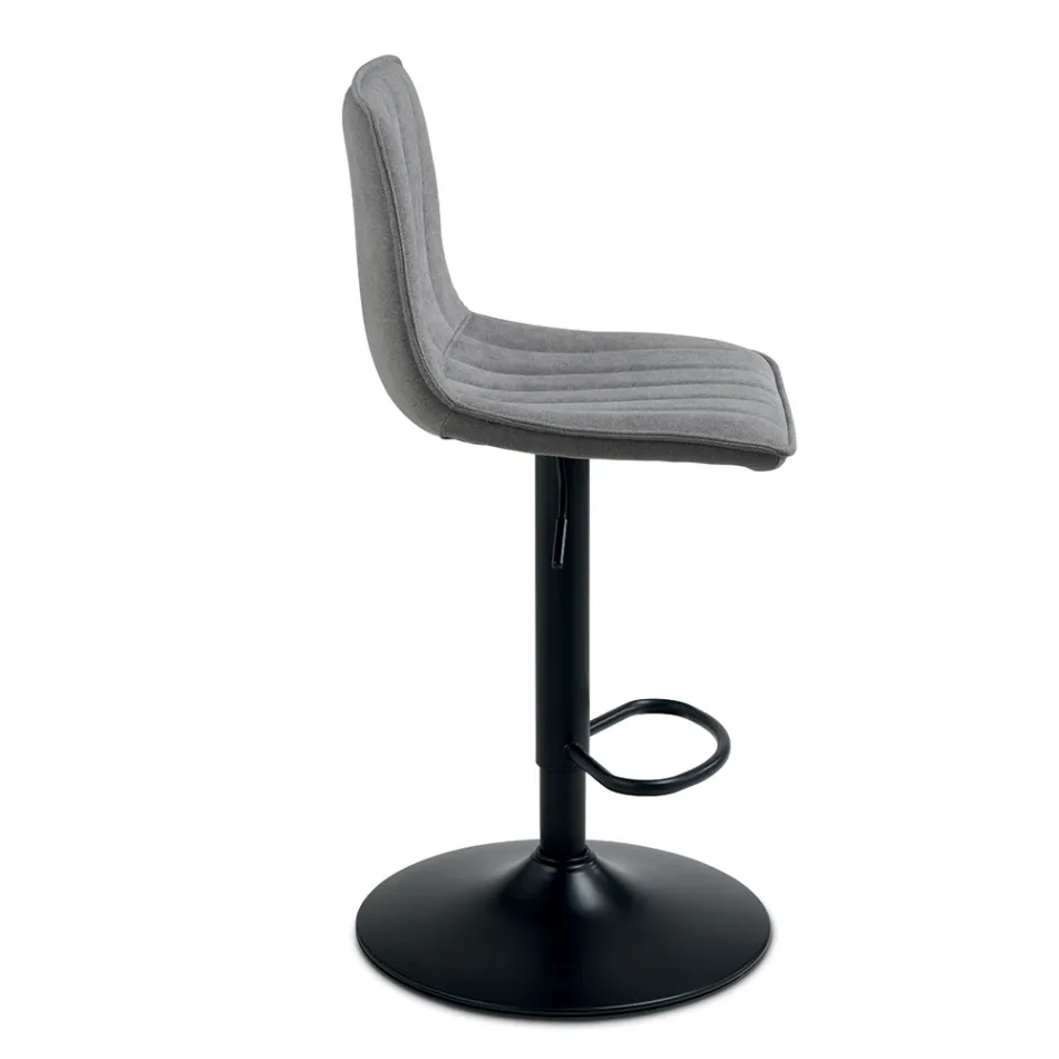 2 woonkamerstoelen met gestoffeerde zittingen in verschillende kleuren - Impeto Viadurini