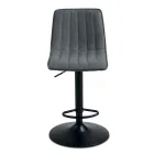 2 woonkamerstoelen met gestoffeerde zittingen in verschillende kleuren - Impeto Viadurini