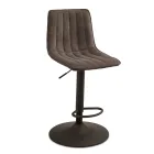 2 woonkamerstoelen met gestoffeerde zittingen in verschillende kleuren - Impeto Viadurini