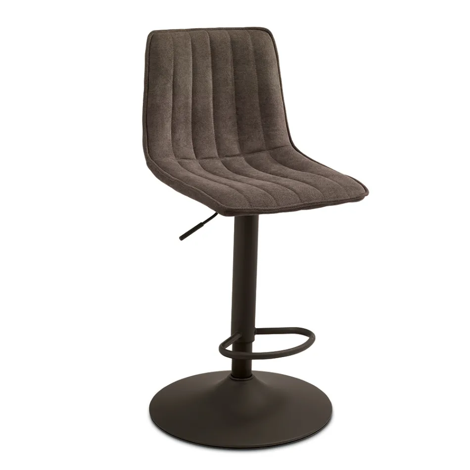 2 woonkamerstoelen met gestoffeerde zittingen in verschillende kleuren - Impeto Viadurini